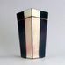 Unique stoneware four sided vase by Karl Scheid N6180 - Freeforms