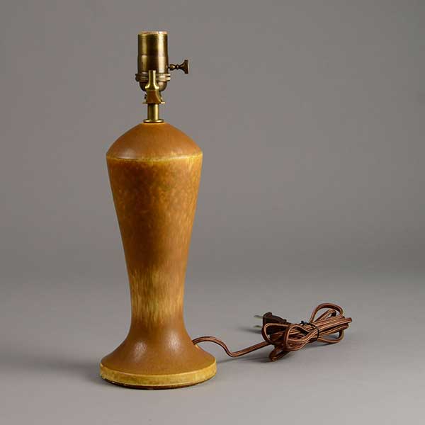 Unique stoneware lamp by Berndt Friberg D6233 - Freeforms