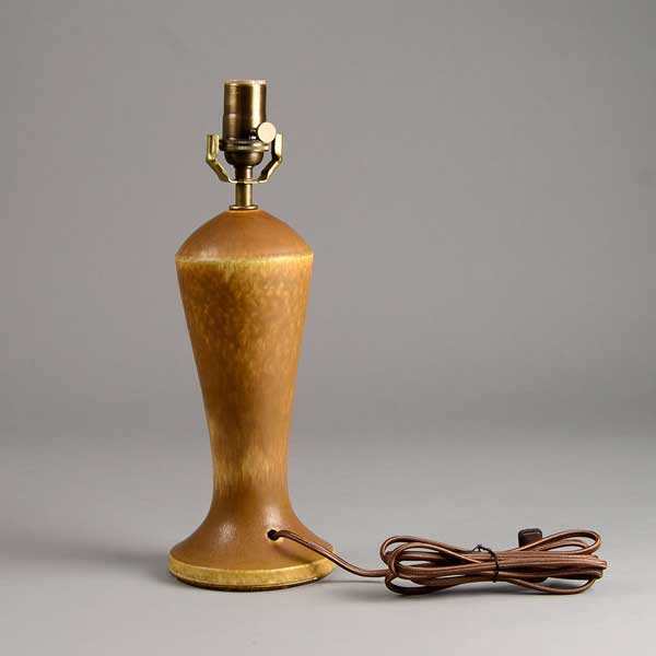 Unique stoneware lamp by Berndt Friberg D6233 - Freeforms