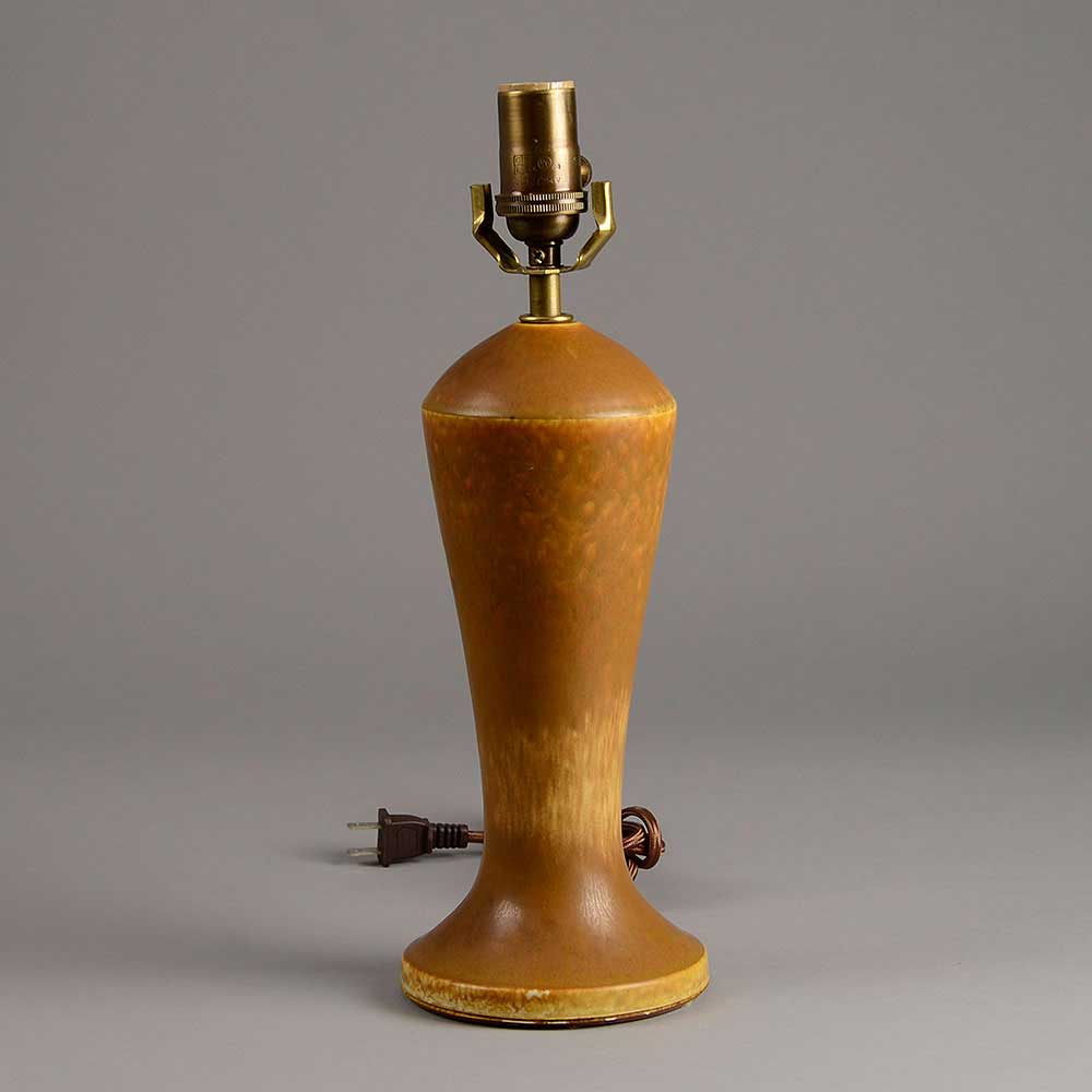 Unique stoneware lamp by Berndt Friberg D6233 - Freeforms