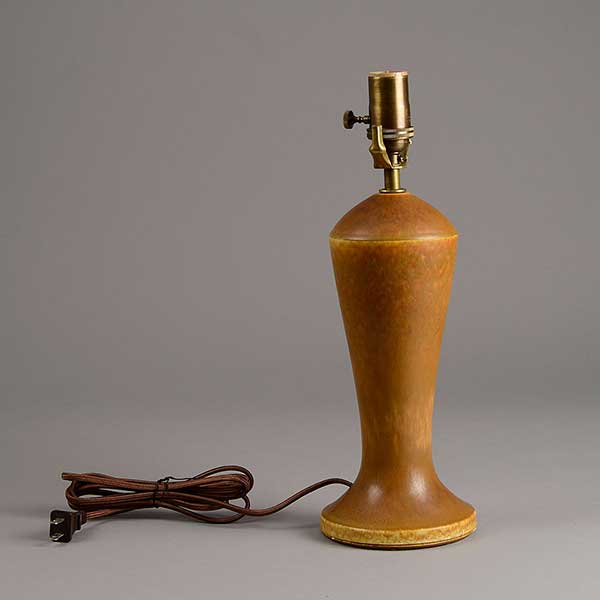 Unique stoneware lamp by Berndt Friberg D6233 - Freeforms