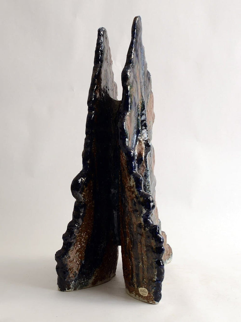 Unique stoneware large sculpture by Bertil Lundgren N8621 - Freeforms