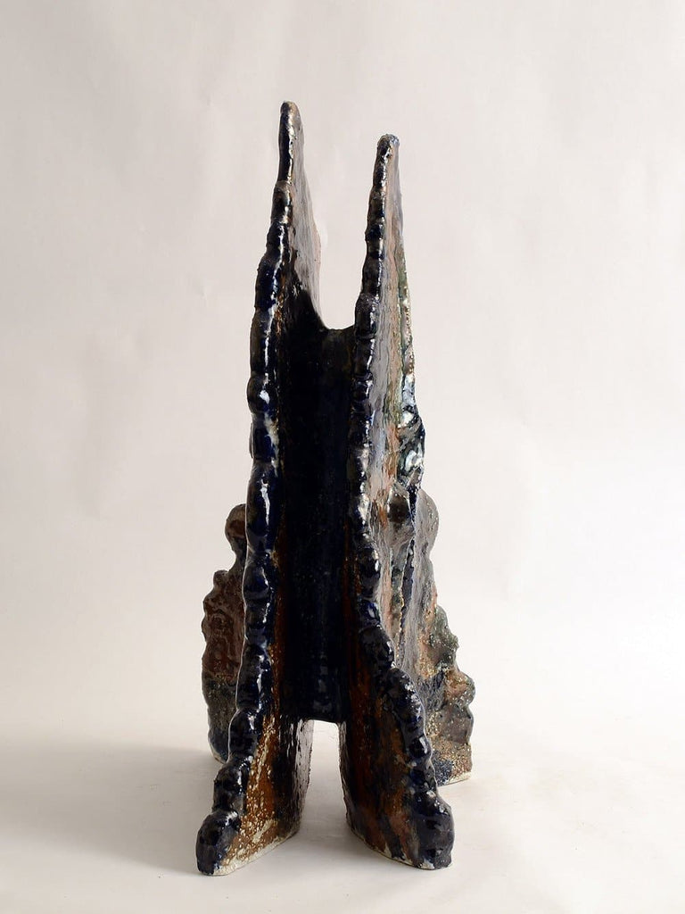 Unique stoneware large sculpture by Bertil Lundgren N8621 - Freeforms