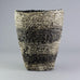 Unique stoneware monumental triangular coil built vessel by Sarah Purvey D6230 - Freeforms