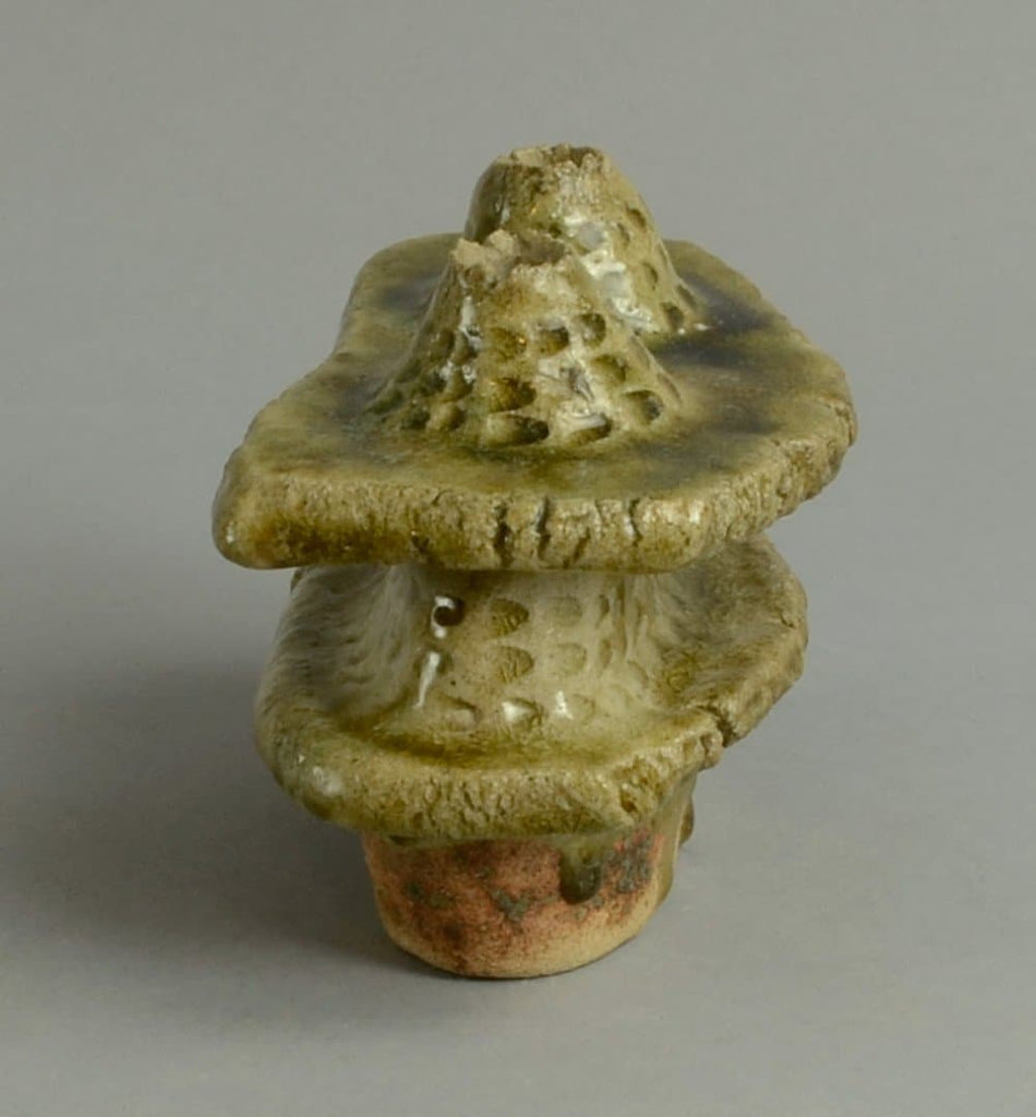 Unique stoneware sculptural form by Lotte Reimers N9612 - Freeforms