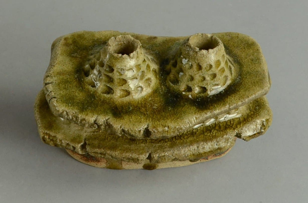 Unique stoneware sculptural form by Lotte Reimers N9612 - Freeforms