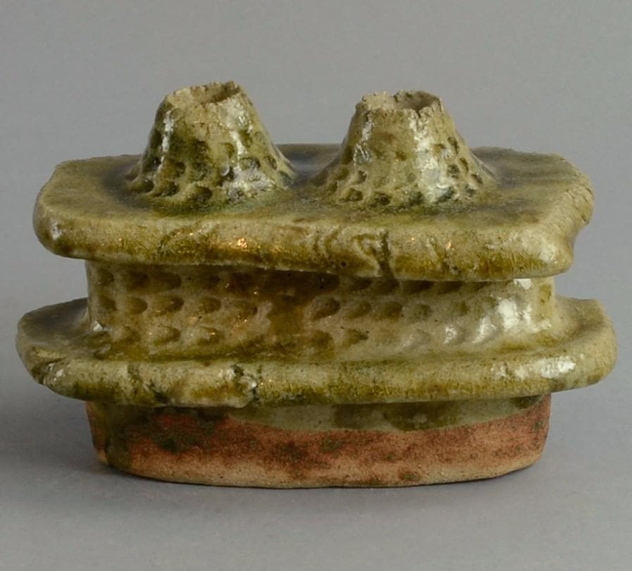 Unique stoneware sculptural form by Lotte Reimers N9612 - Freeforms