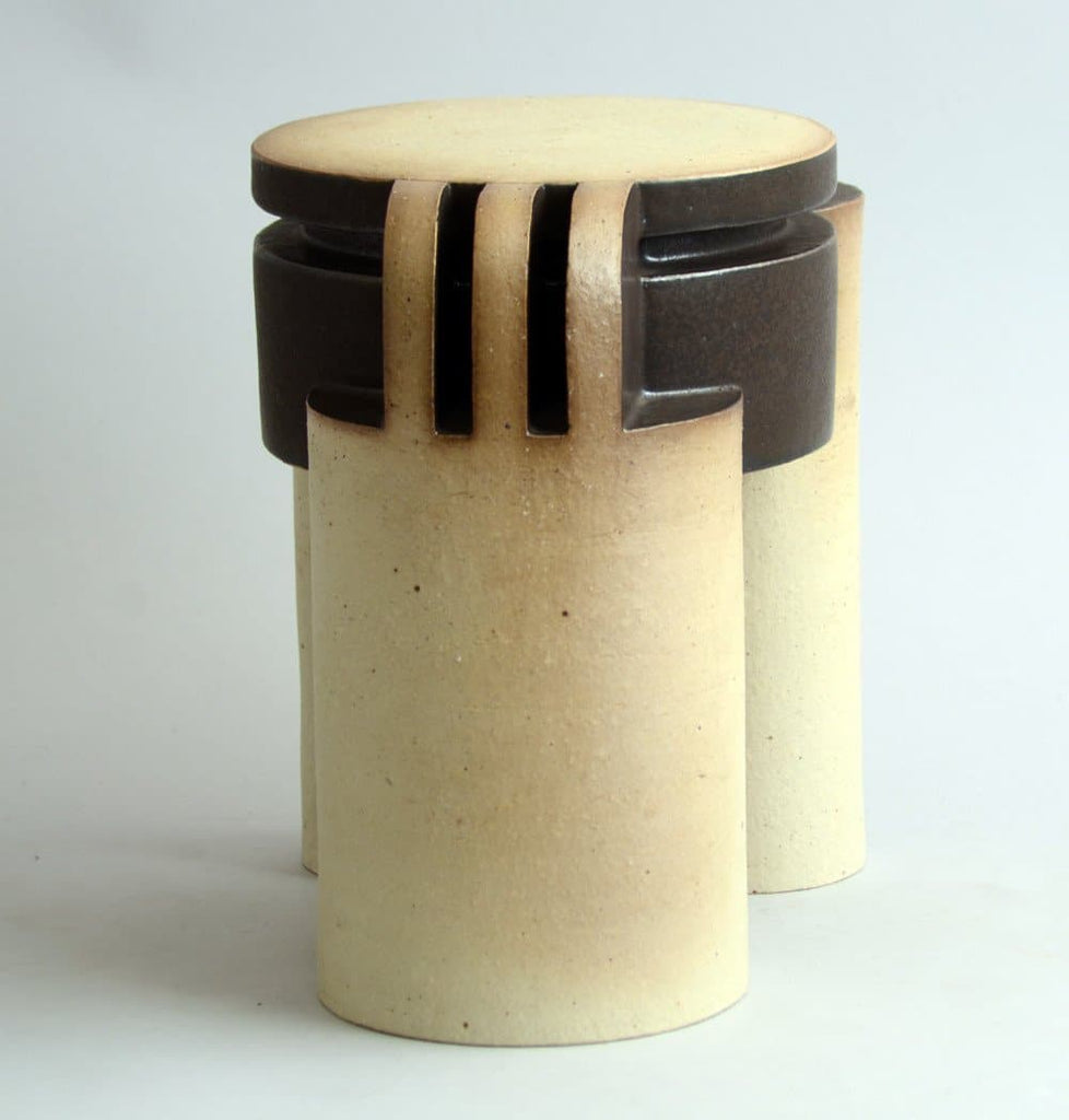 Unique stoneware sculpture by Fritz Vehring N8958 - Freeforms