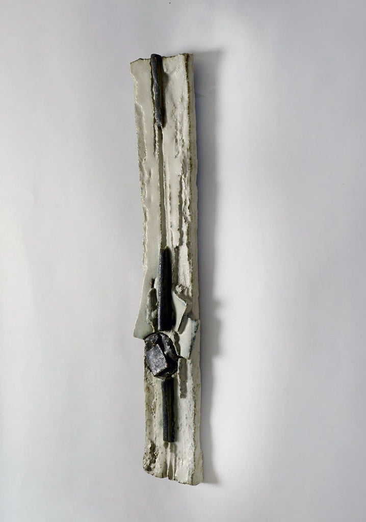 Unique stoneware tile by Robert Sturm B3410 - Freeforms