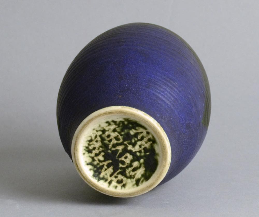 Unique stoneware vase by Anja Jaatinen for Arabia N9728 - Freeforms