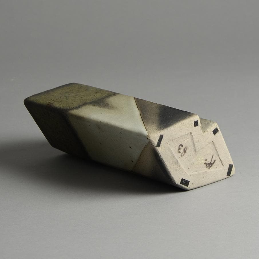 Unique stoneware vase by Antje Brüggemann-Breckwoldt D6374 - Freeforms