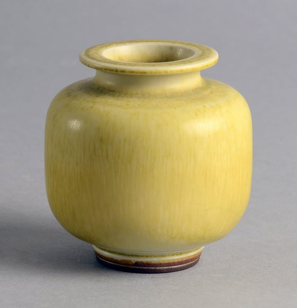 Unique stoneware vase by Berndt Friberg A1106 - Freeforms