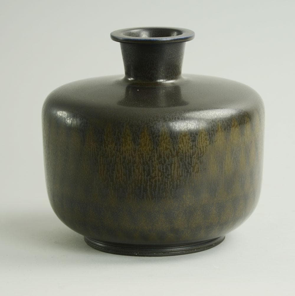 Unique stoneware vase by Berndt Friberg B3034 - Freeforms