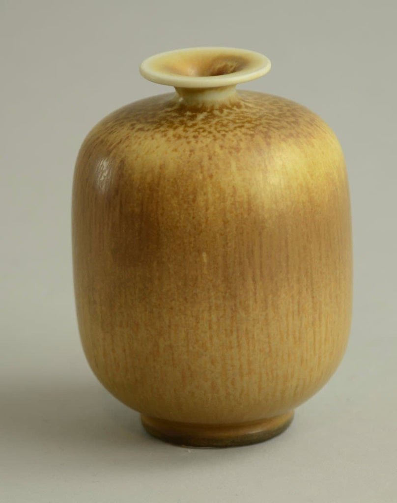 Unique stoneware vase by Berndt Friberg B3043 - Freeforms