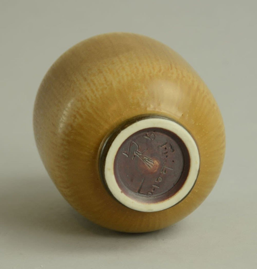 Unique stoneware vase by Berndt Friberg B3043 - Freeforms