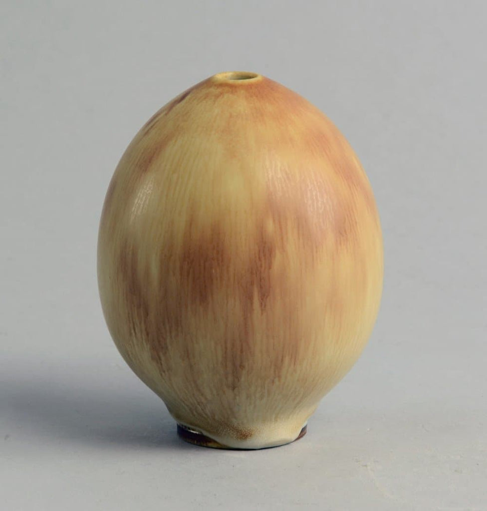 Unique stoneware vase by Berndt Friberg B3218 - Freeforms