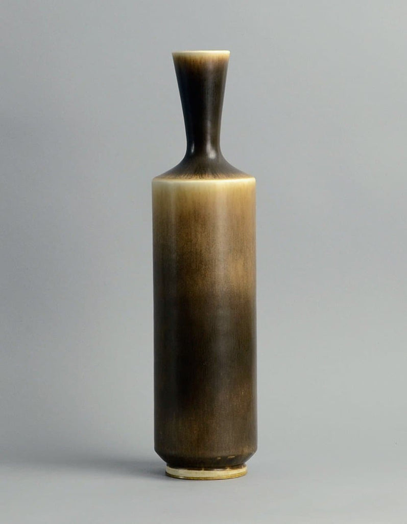 Unique stoneware vase by Berndt Friberg B3589 - Freeforms