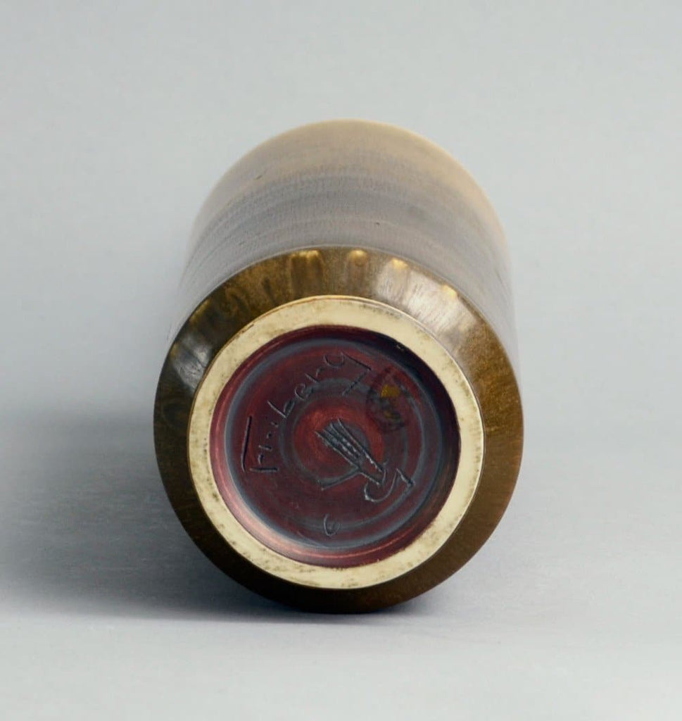 Unique stoneware vase by Berndt Friberg B3589 - Freeforms