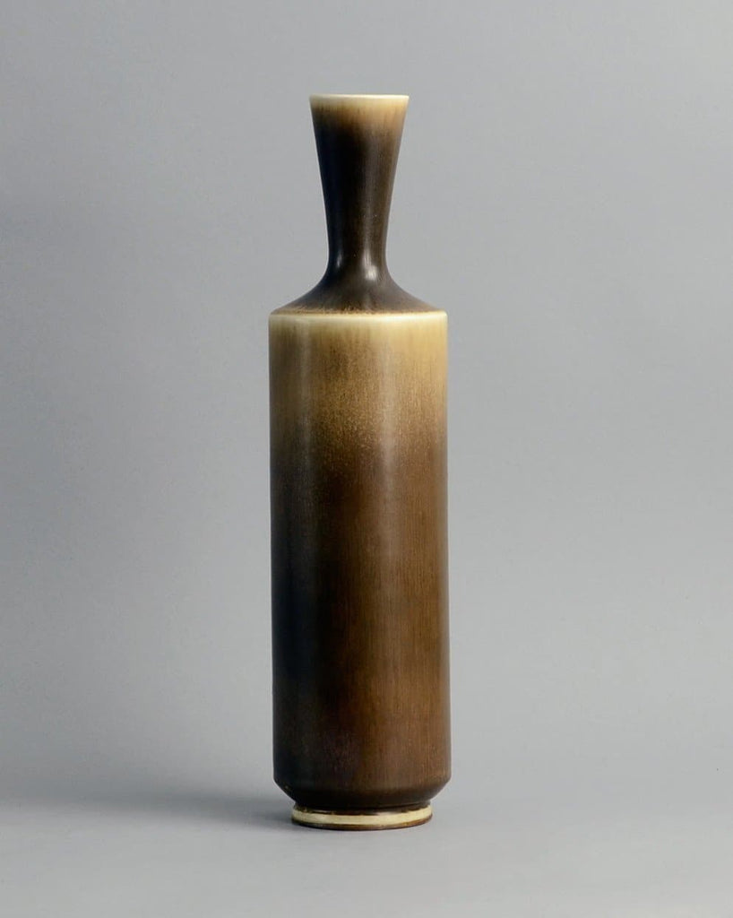 Unique stoneware vase by Berndt Friberg B3589 - Freeforms