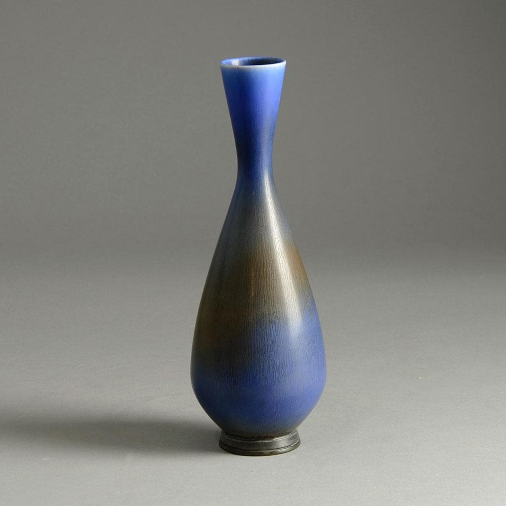 Unique stoneware vase by Berndt Friberg for Gustavsberg B3306 - Freeforms