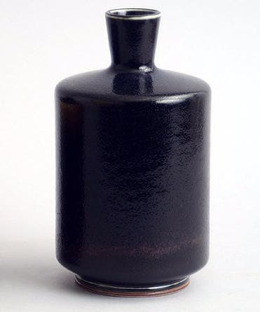 Unique stoneware vase by Berndt Friberg N2591 - Freeforms