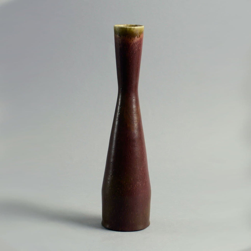 Unique stoneware vase by Carl Harry Stalhane N9224 - Freeforms