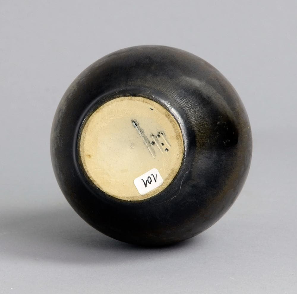 Unique stoneware vase by Else Harney B3445 - Freeforms