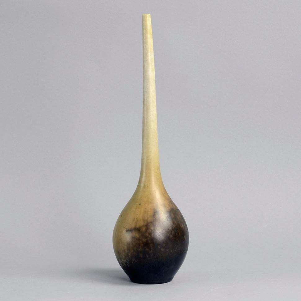Unique stoneware vase by Else Harney B3445 - Freeforms