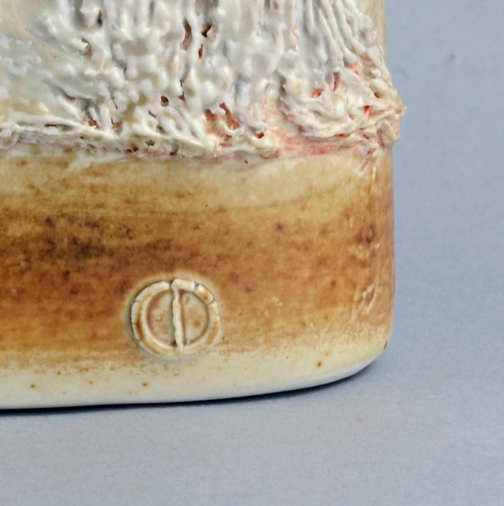 Unique stoneware vase by Gottlind Weigel B3893 - Freeforms