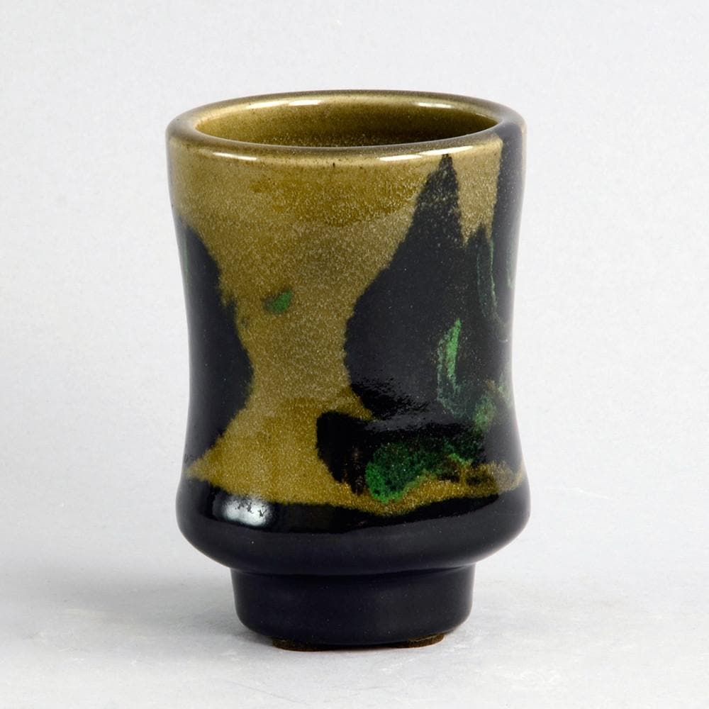 Unique stoneware vase by Heidi Kippenberg N3910 - Freeforms