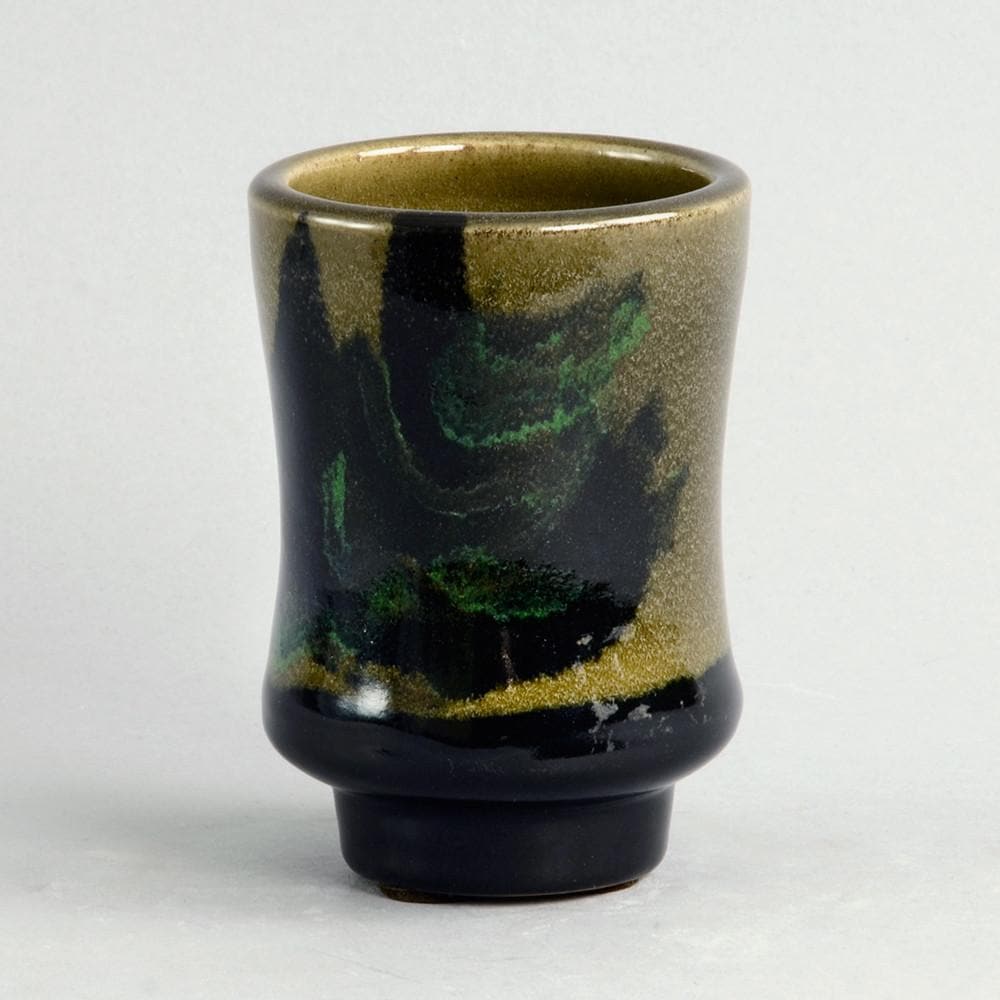 Unique stoneware vase by Heidi Kippenberg N3910 - Freeforms