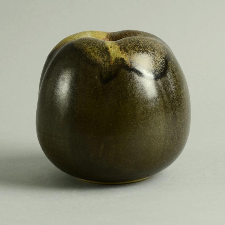 Unique stoneware vase by Horst Kerstan A1348 - Freeforms