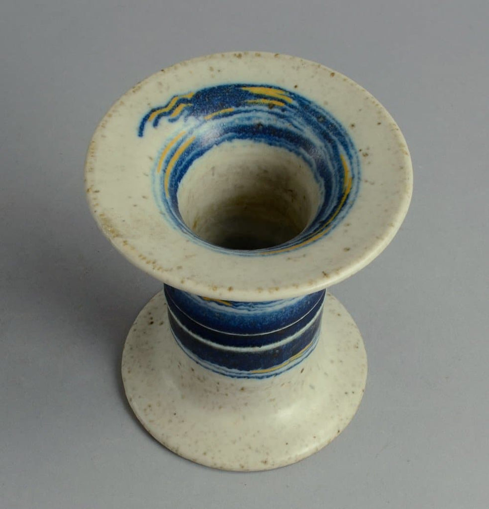 Unique stoneware vase by Inger Persson N9090 - Freeforms
