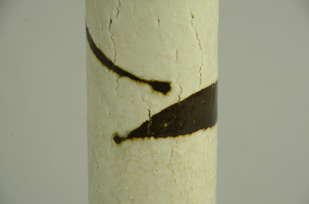 Unique stoneware vase by Janet Leach N7179 - Freeforms