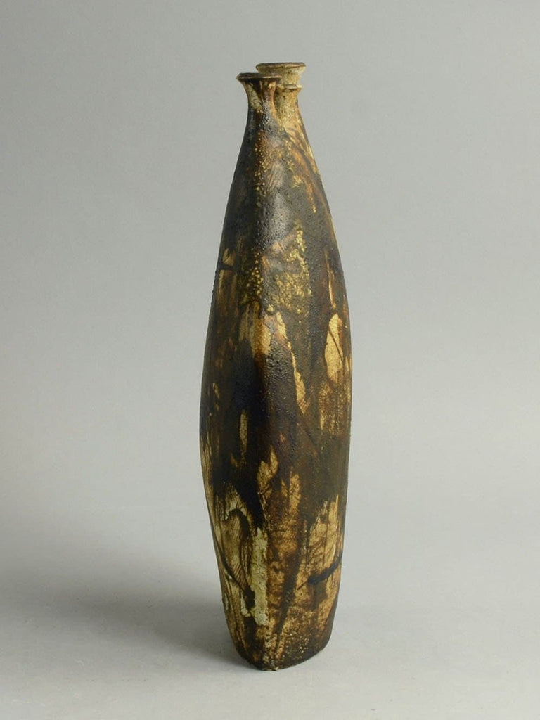 Unique stoneware vase by Karl-Heinz SchultzeN8004 - Freeforms