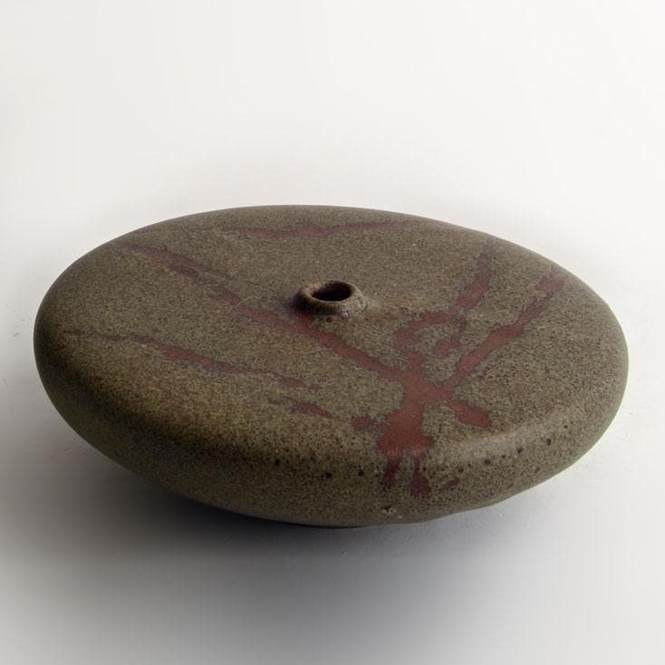 Unique stoneware vase by Karl Scheid N6742 - Freeforms