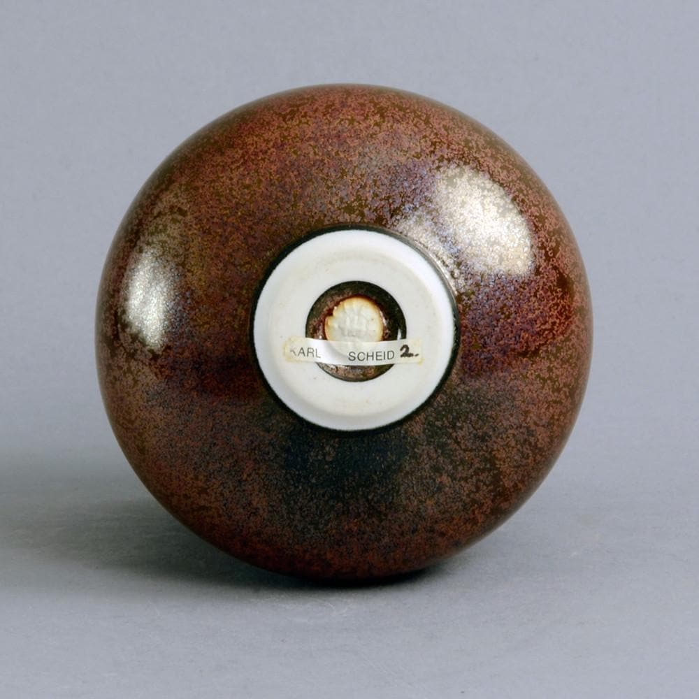 Unique stoneware vase by Karl Scheid N8353 - Freeforms