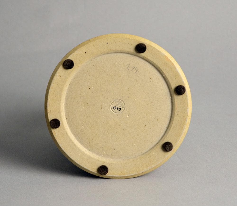 Unique stoneware vase by Martin Schlotz N9745 - Freeforms