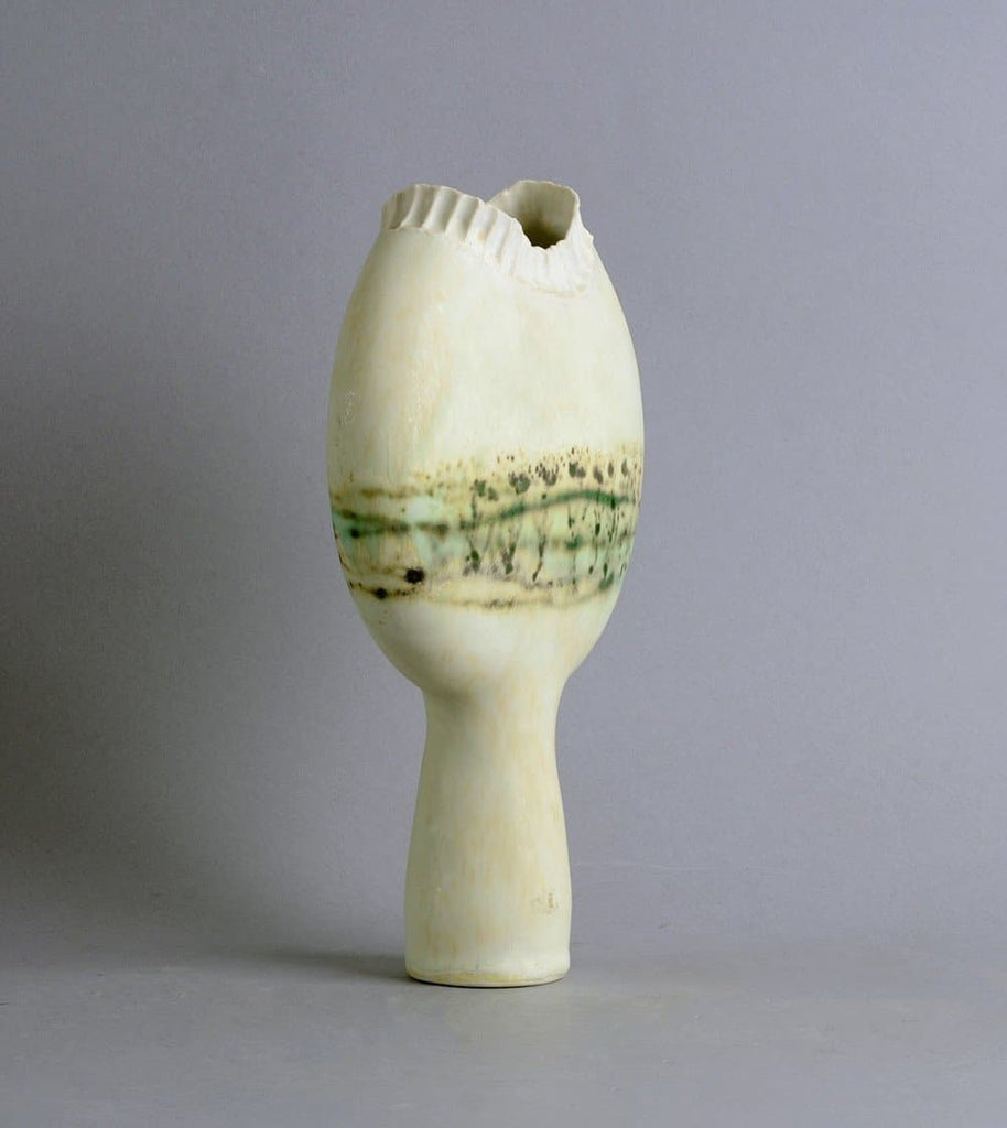 Unique stoneware vase by Otto Meier N8241 - Freeforms