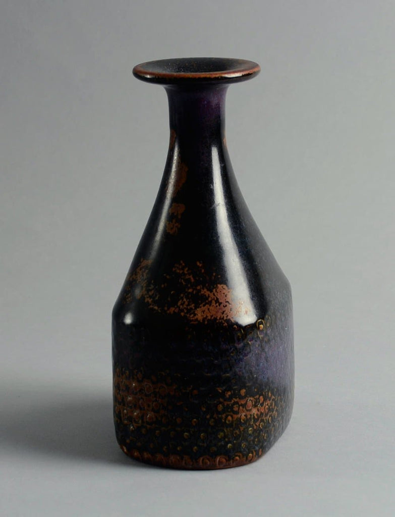 Unique stoneware vase by Stig Lindberg A1554 - Freeforms