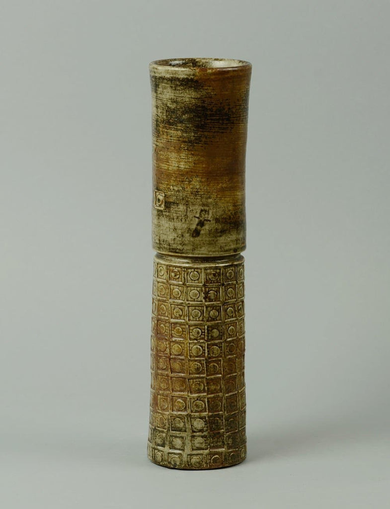 Unique stoneware vase by Stig Lindberg N5471 - Freeforms