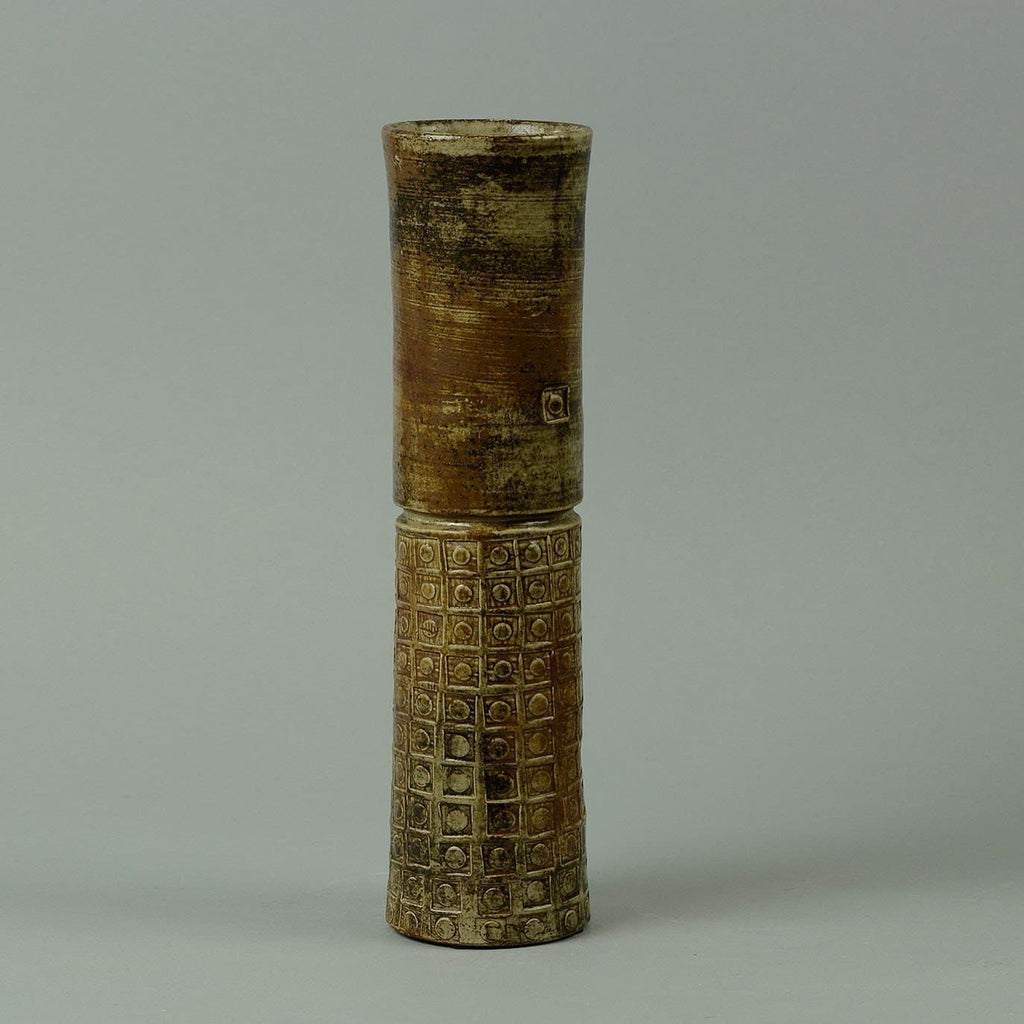 Unique stoneware vase by Stig Lindberg N5471 - Freeforms