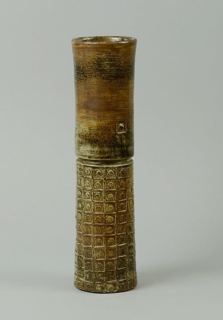 Unique stoneware vase by Stig Lindberg N5471 - Freeforms