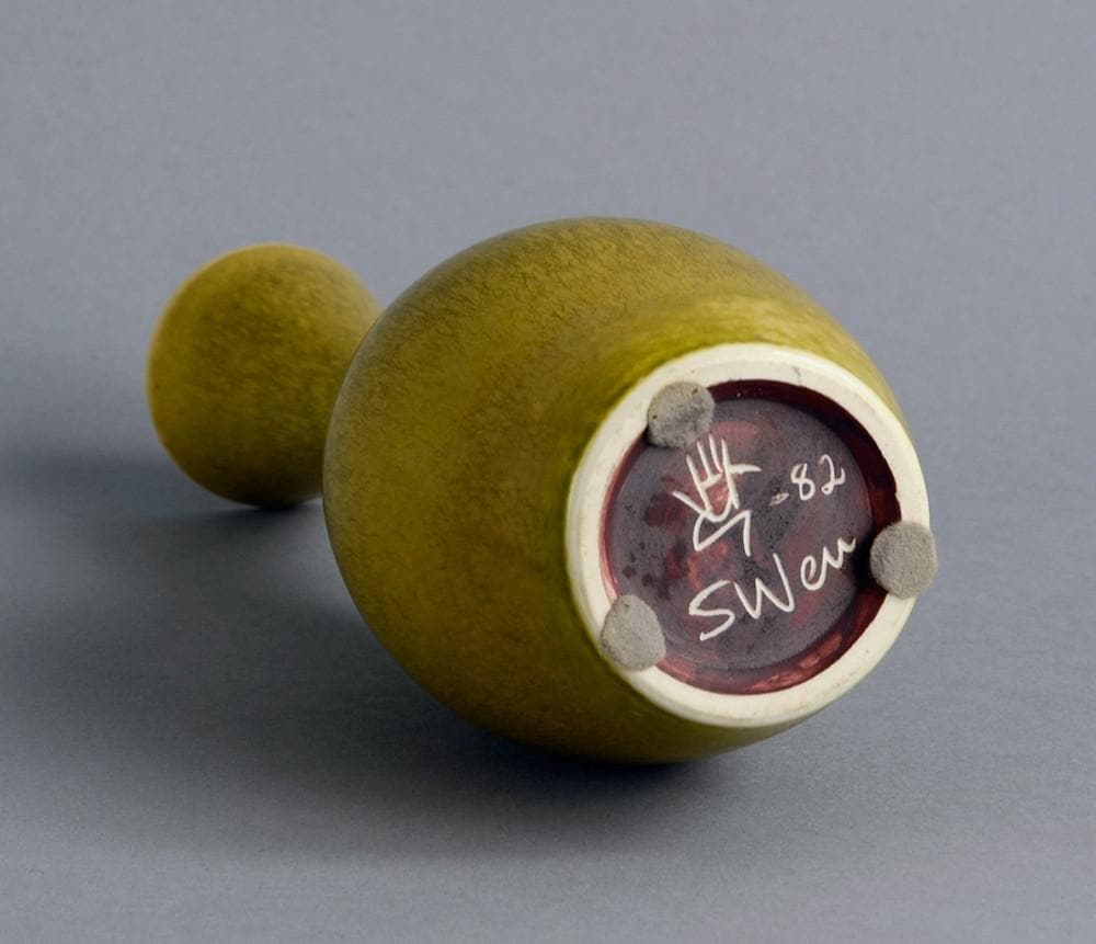 Unique stoneware vase by Swen Wejsfelt B3731 - Freeforms