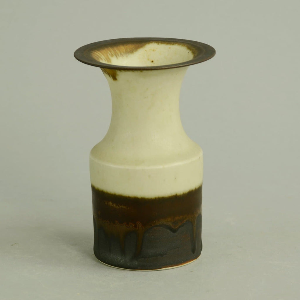 Unique stoneware vase by Ursula Scheid N6899 - Freeforms