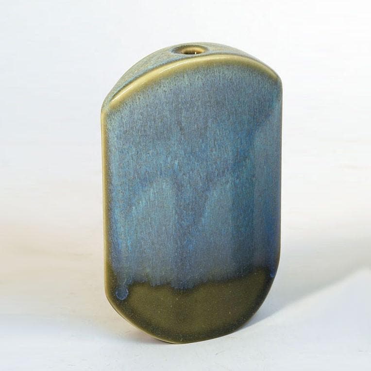Unique stoneware vase by Ursula Scheid N7784 - Freeforms