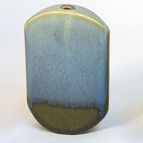 Unique stoneware vase by Ursula Scheid N7784 - Freeforms