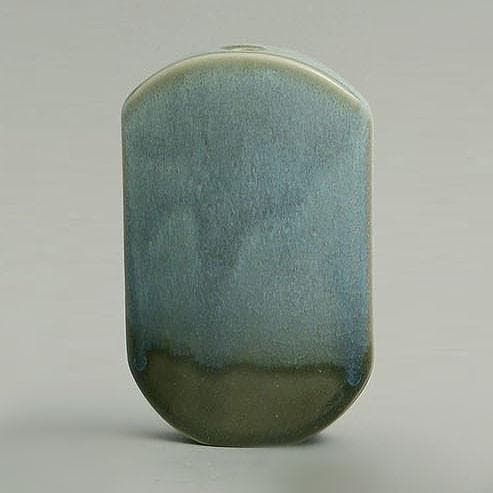 Unique stoneware vase by Ursula Scheid N7784 - Freeforms