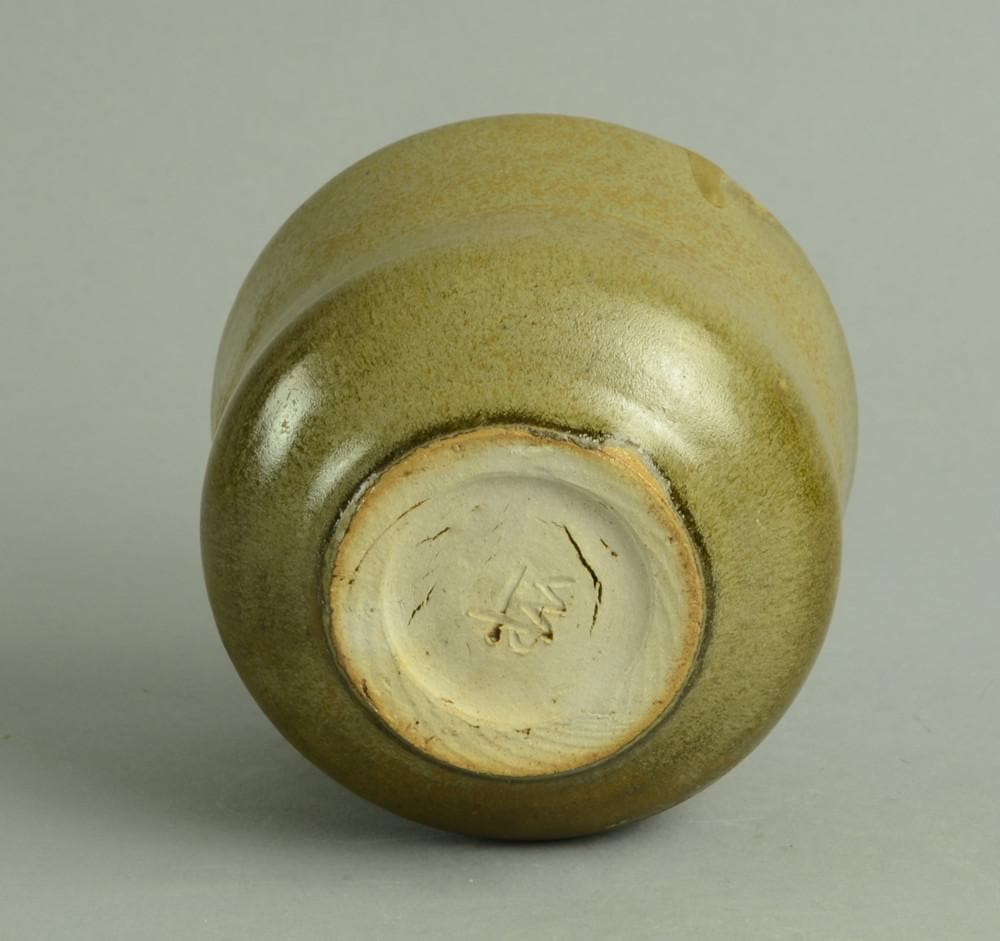 Unique stoneware vase by Walter Popp N9611 - Freeforms