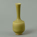 Unique stoneware vase with yellow haresfur glaze by Berndt Friberg A1277 - Freeforms